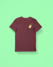 Charger l'image dans la galerie, tshirt-fruit-bordeaux-ananas-ohmyfruits-ete