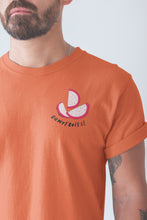 Charger l'image dans la galerie, modele-homme-barbu-tshirt-fruit-orange-fruit-du-dragon--ohmyfruits-tatouage