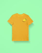 Charger l&#39;image dans la galerie, tshirt-fruit-jaune-citron-ohmyfruits-ete
